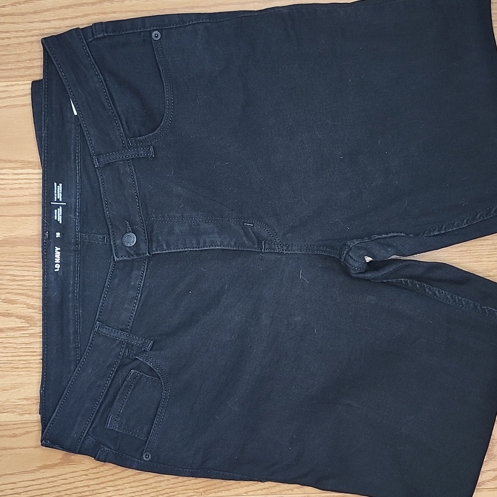 Old Navy mid rise super skinny jeans sz  16 - Picture 2 of 6